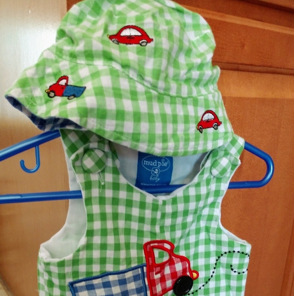 Mudpie Romper with hat